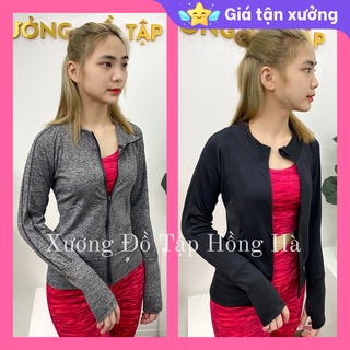 [Mã SKAMLTSM9 giảm 10% đơn 99K] Ảnh Thật 100% - Áo Khoác Tập Dài Tay - Áo Khoác Tập Gym, Yoga Nữ