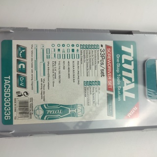 Bộ 33 tua vít TOTAL TACSD30336