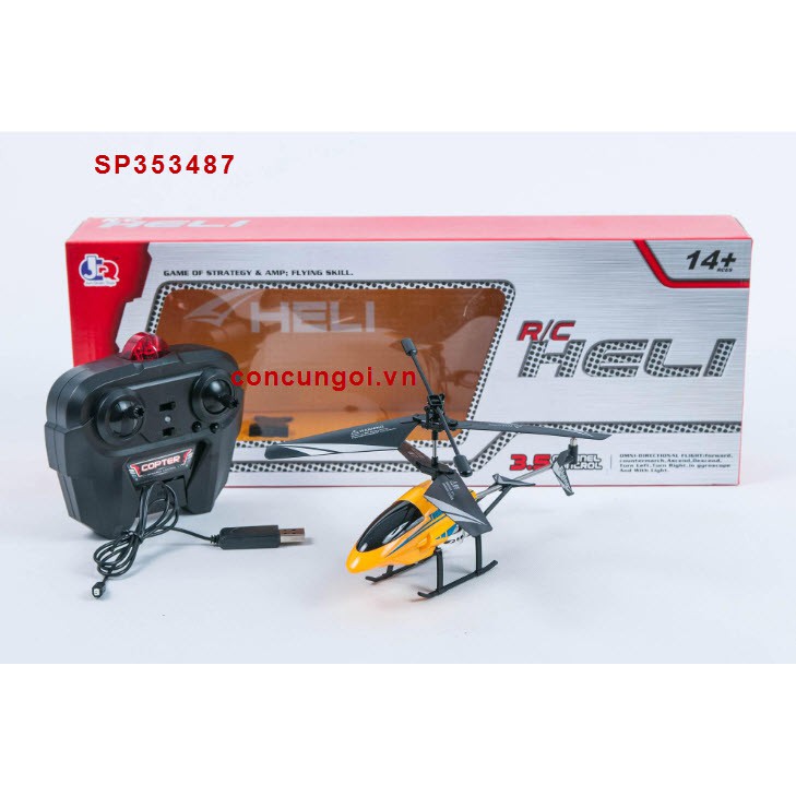 Đồ chơi máy bay đk trên không 2 tầng 3.5 kênh (không sạc ) , JQ63018