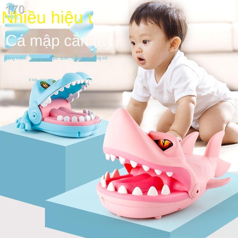 Cá sấu cắn ngón tay trò cha mẹ-con đồ khủng long giáo dục cổ điển thời thơ ấu