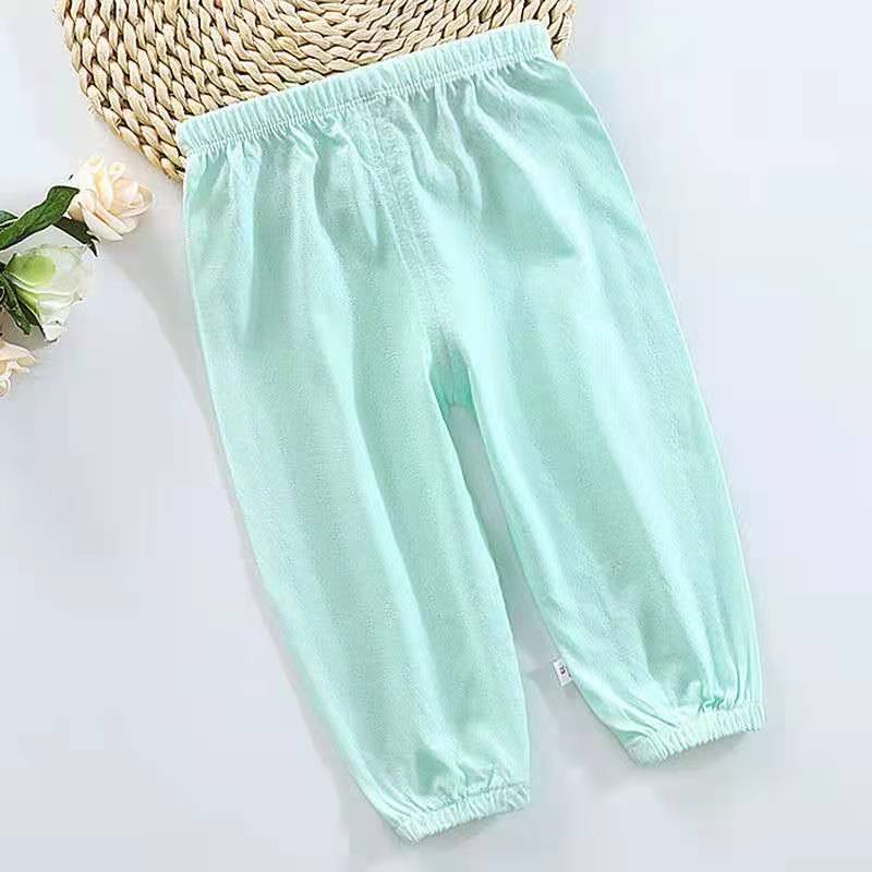 [Babycat] Hàng Có Sẵn Quần Lưới Mỏng Phong Cách Nhật Bản Hàn Quốc Nhật Bản Mùa Hè Thu Và Mùa Hè Chống Muỗi Cho Bé Trai Bé Gái
