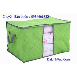 TÚI VẢI ĐỰNG CHĂN MÀN QUẦN ÁO(giao màu ngẫu nhiên)