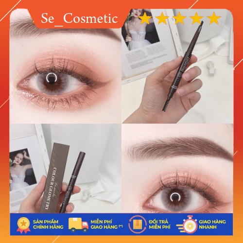 Chì Kẻ Mày 2 Đầu Lameila- Bút kẻ chân mày- se-cosmetics | BigBuy360 - bigbuy360.vn