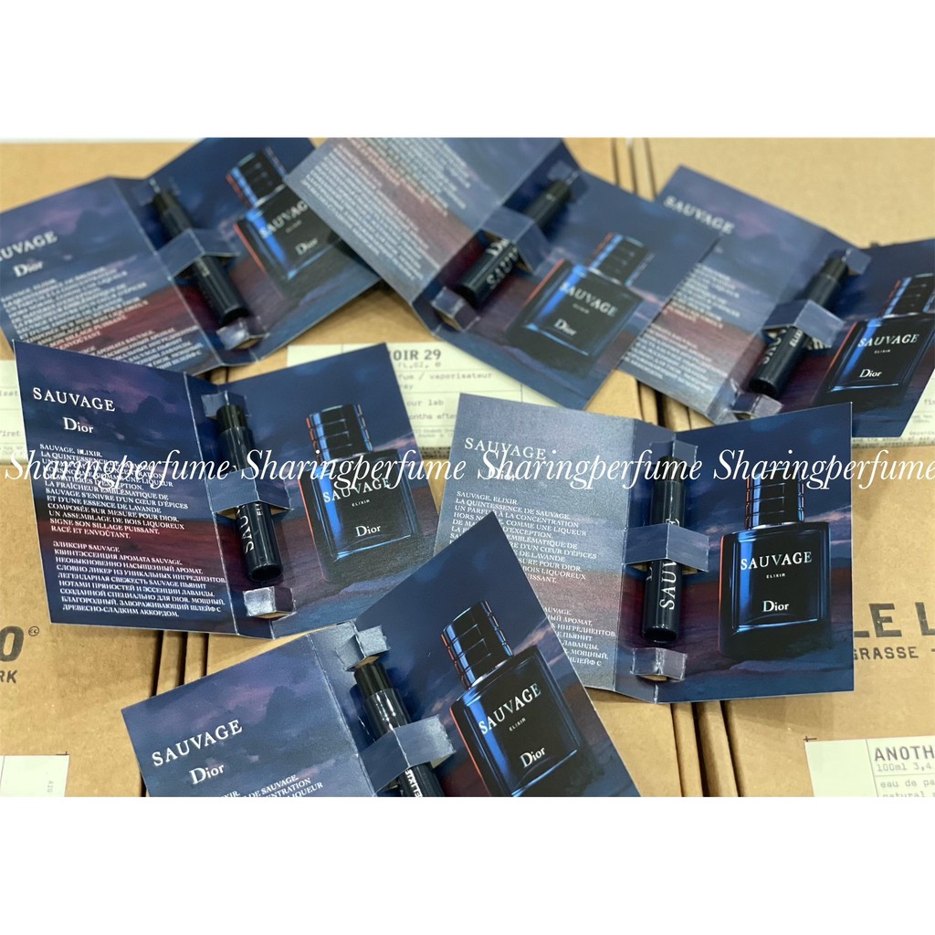 💥Sharingperfume - Vial nước hoa Dior sauvage parfum , elixir