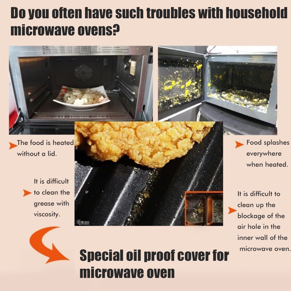 Nắp đậy đồ ăn cho lò vi sóng/ đồ dùng nhà bếp