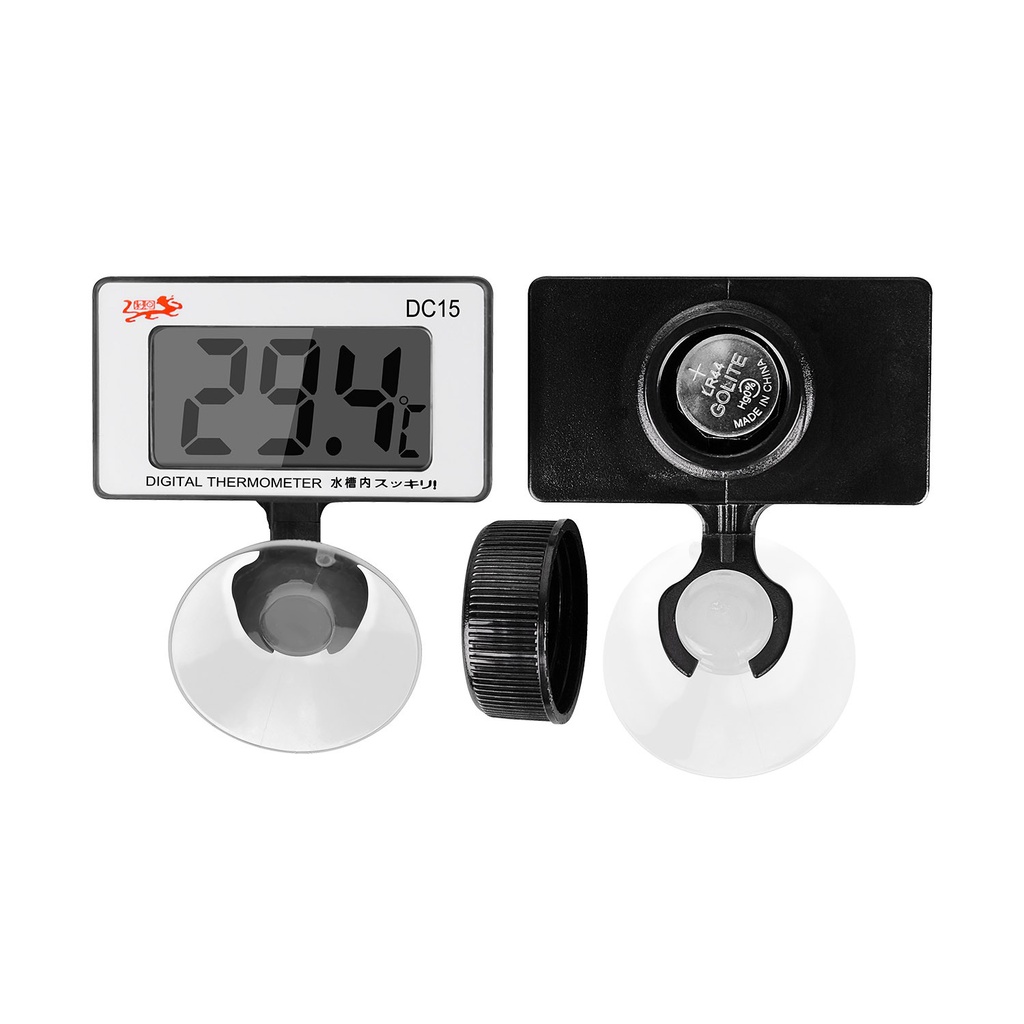 Bể cá chìm Hồ cá LCD Máy đo nhiệt độ nhiệt kế kỹ thuật số