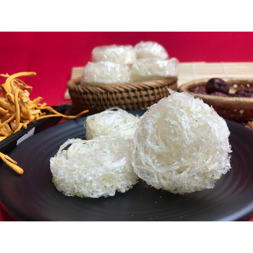 Viên yến baby tinh chế sợi ngắn, set 1 viên = 1g mix sẵn đồ chưng .