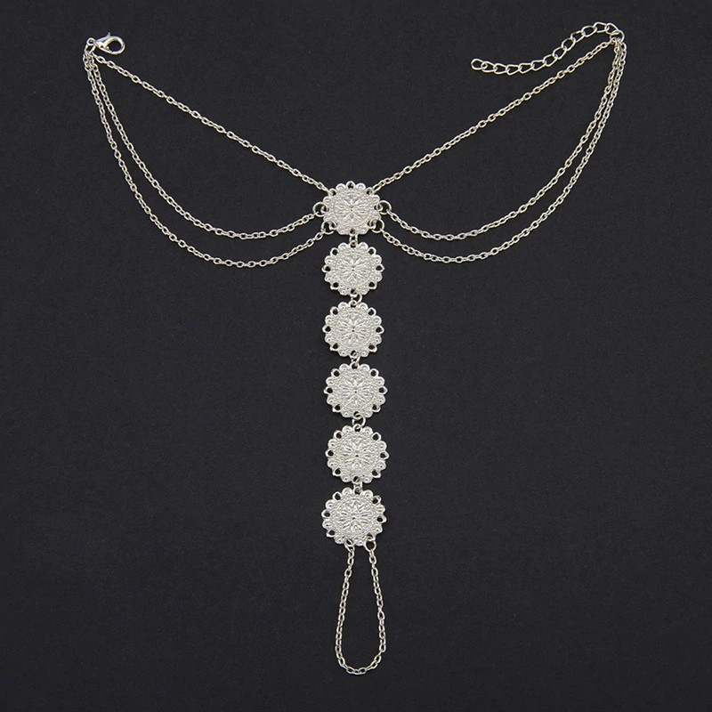 Chuỗi dây đeo chân thời trang đi biển mùa hè phong cách Bohemian gợi cảm cho nữ