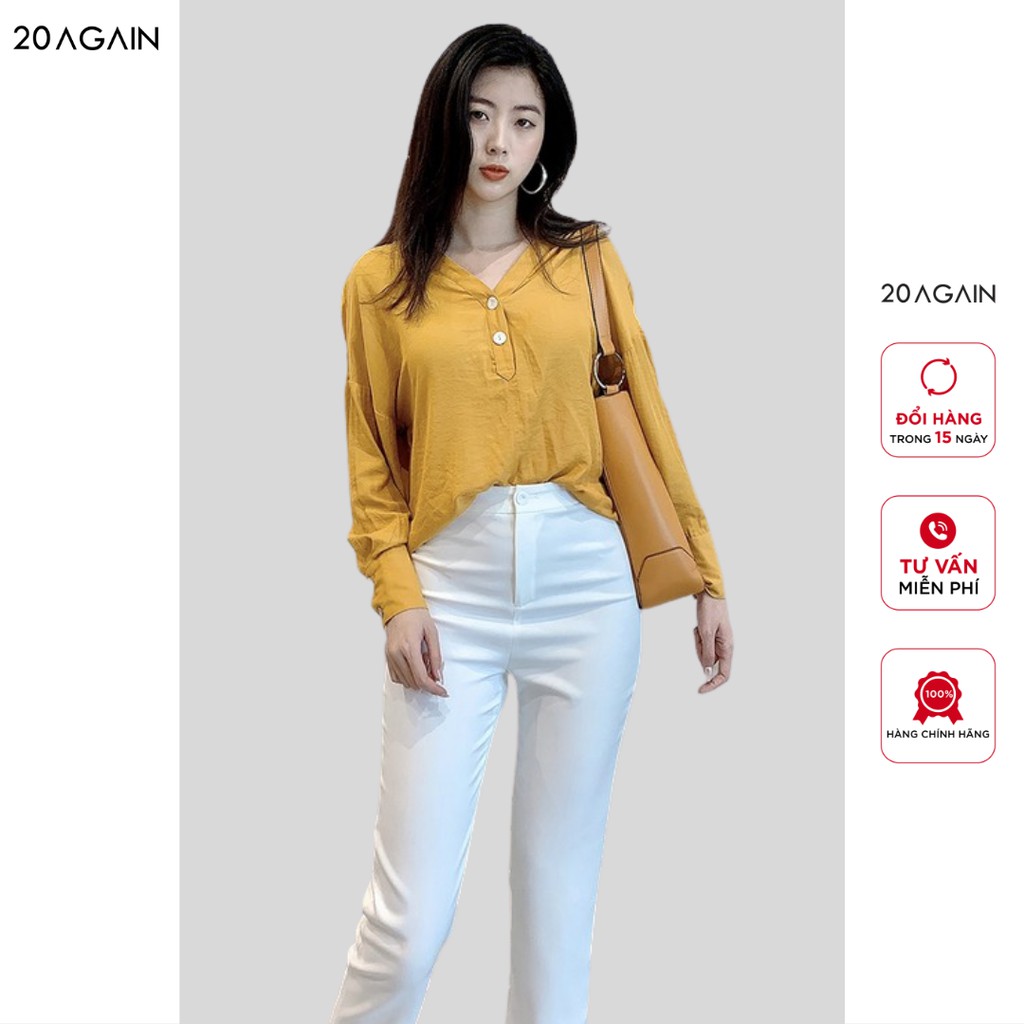 Áo sơ mi dài tay 2 khuy - 20Again