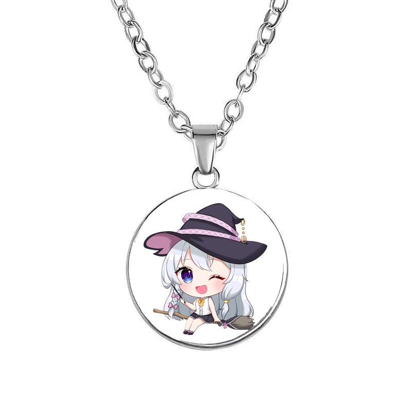 Vòng cổ in hình nhân vật HÀNH TRÌNH CỦA ELENA  anime chibi xinh xắn quà tặng độc đáo