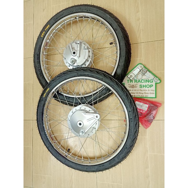 BÁNH CĂM WAVE DREAM CUB CĂM ĐÙM ZIN ĐÙM NIỀNG UNIONVD KÈM 2 MÁ ĐÙM CAO SU ĐÙM ỐNG CHỈ BẠC ĐAN BỐ THẮNG VỎ RUỘT CRV CAMEL