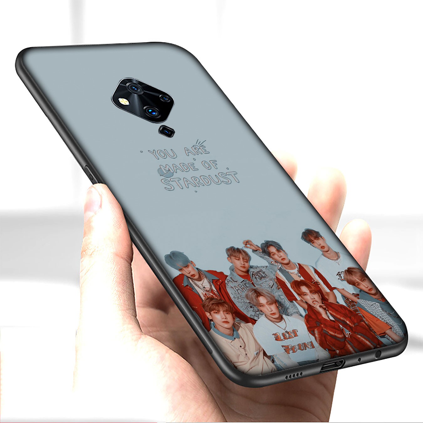 Ốp điện thoại họa tiết nhóm nhạc Hàn Quốc ATEEZ cho Samsung Galaxy S21 Ultra S8 Plus M31 M51 A11 A31 A51 S8+ S21Plus