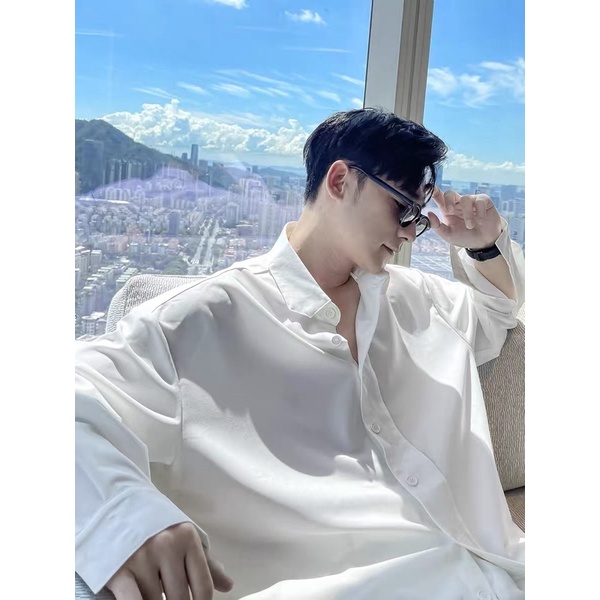 Áo Sơmi Nam Form Hàn Cá Tính Play Boys