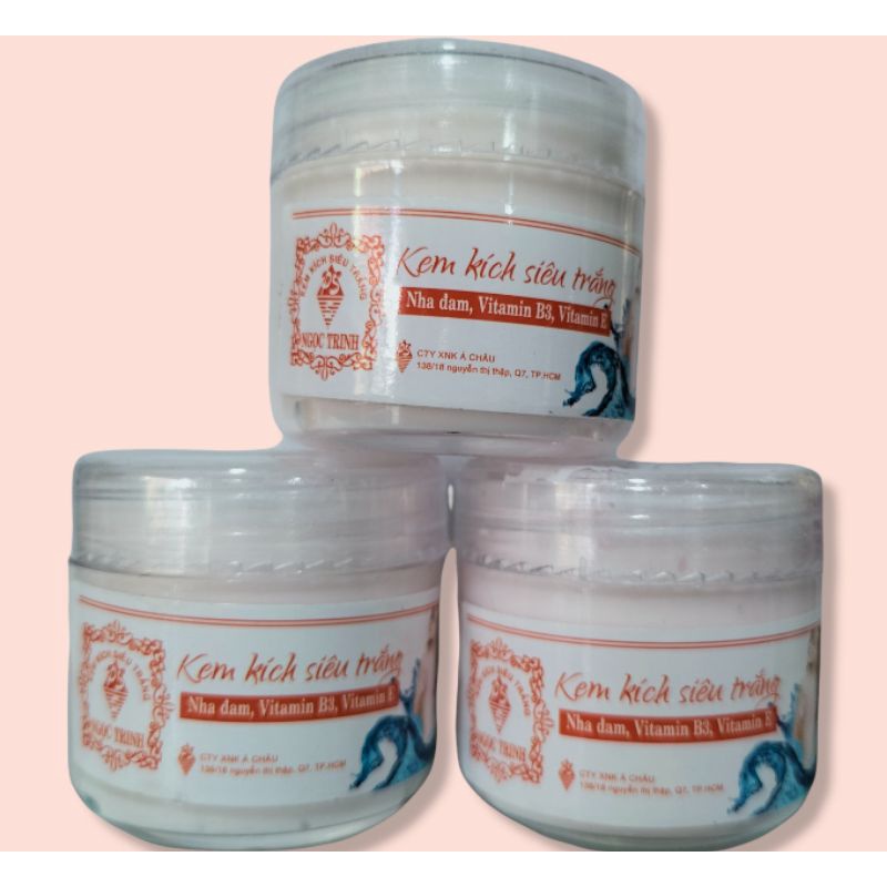 Kem Kích Vitamin E Kích Trắng Ngọc Trinh Siêu Mạnh Cấp Tốc