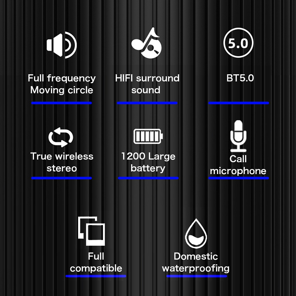 Loa Bluetooth 5.0 Không Dây Âm Thanh Sống Động Chất Lượng Cao Cho Lenovo Thinkplus K3 Pro