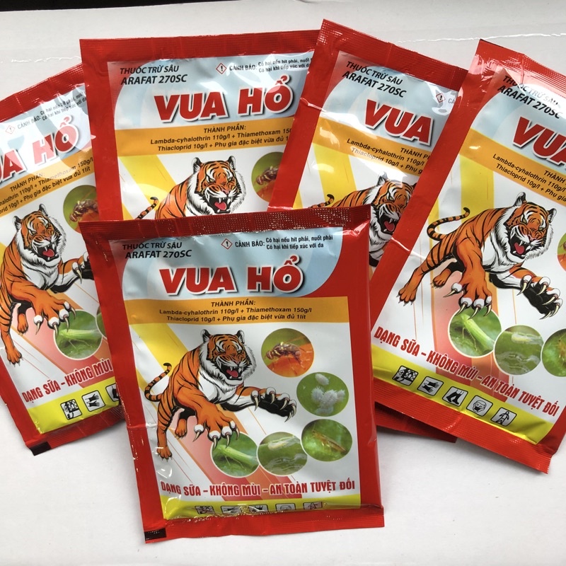 Chế phẩm xử lý ruồi vàng, bọ trĩ trên hoa hồng và rau màu gói 28ml