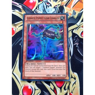 [ Đỗ Lạc Shop ] Thẻ Bài Yugioh Monster Gimmick Puppet Gear Changer - Super