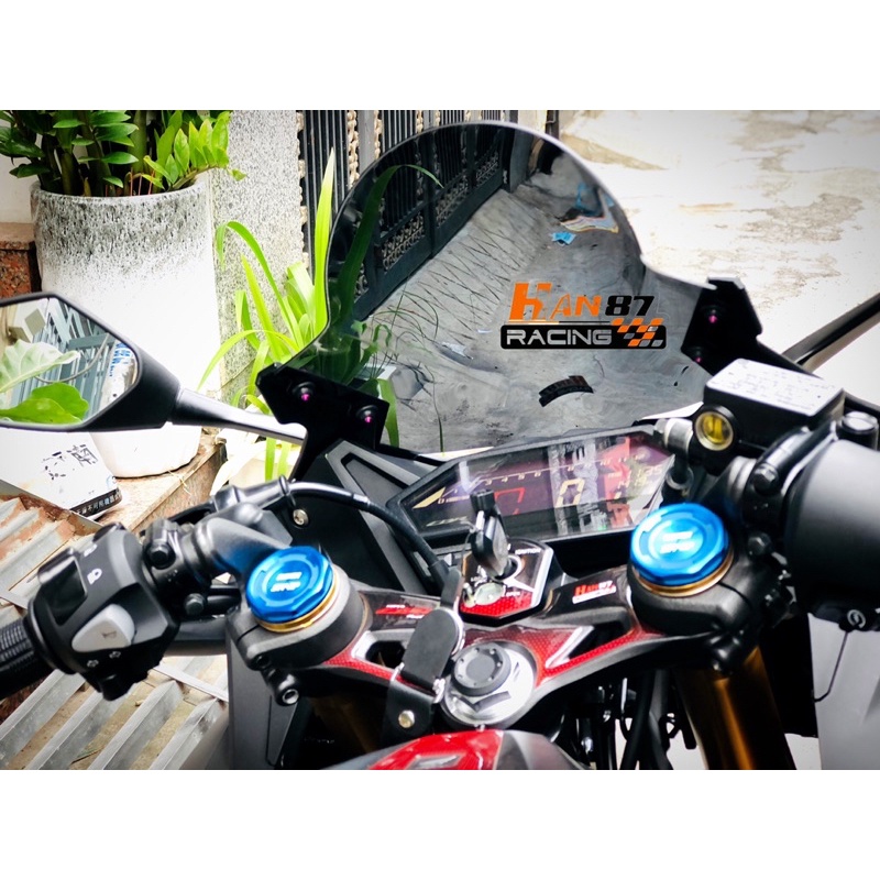 Kính Gió Độ CBR150R 2021 -Thailand v1 vòm cao Đẹp