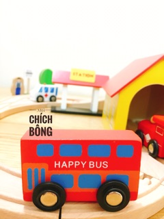 BỘ ĐƯỜNG RAY XE LỬA HÀN QUỐC - GỖ TN
