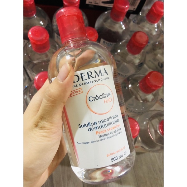 Nước tẩy trang  Bio hồng 500ml {xả lỗ,date 6/2022, do bị đổ nhẹ 5%}