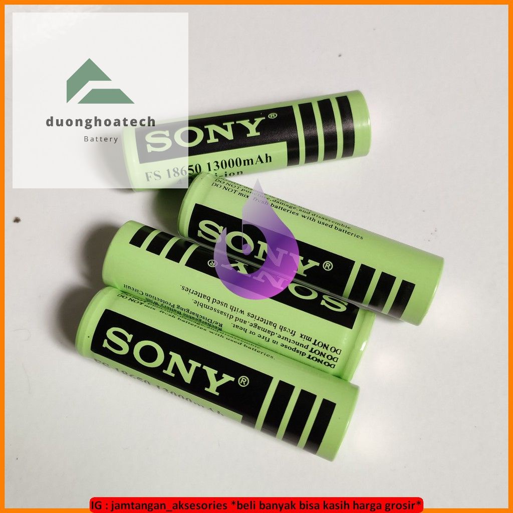 Pin Sạc Li-Ion SONY FS 18650 3.7V - 4.2V 13000mAh