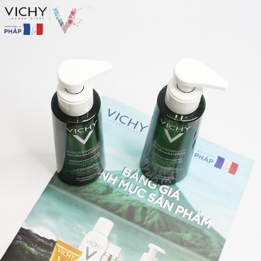 Sữa rửa mặt dành cho da dầu mụn VICHY 200ml