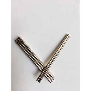 Nam châm đất hiếm 2x1mm, 2x2mm, 2x3mm, 2x5mm, nam châm linh kiện điện tử NdFeB