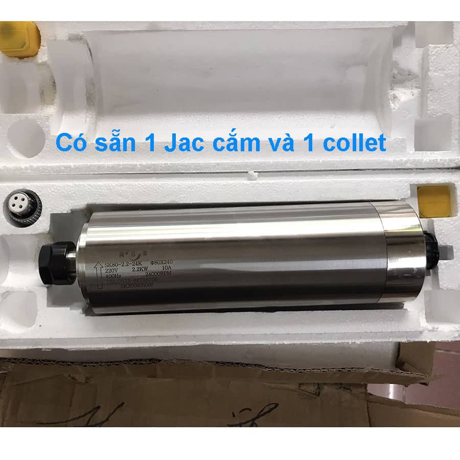 SPINDLE - CỦ ĐỤC CNC - CỦ ĐỤC VI TÍNH SK 3.0KW ER20