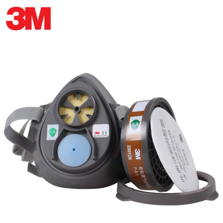 Mặt nạ phòng độc 3M 3200 kèm phin lọc hàng chuẩn