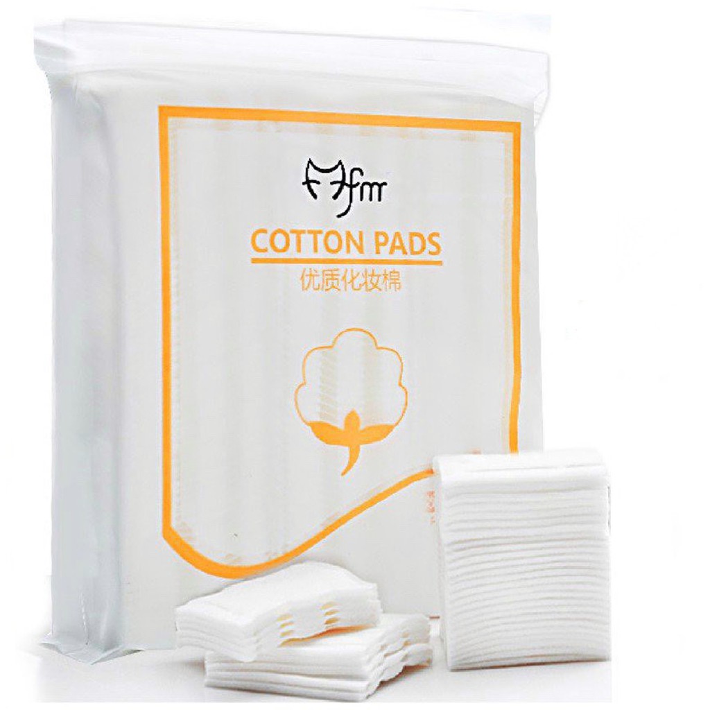 Bông tẩy trang, bông tẩy trang 222 miếng cotton pad hàng nội địa trung