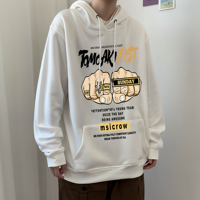 Áo Hoodie Dáng Rộng In Họa Tiết Nhiều Màu Lựa Chọn Thời Trang | BigBuy360 - bigbuy360.vn