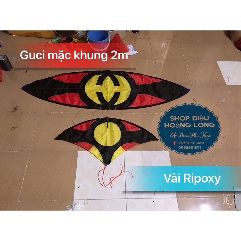 Áo diều lắp ghép 2m bình dân và cao cấp