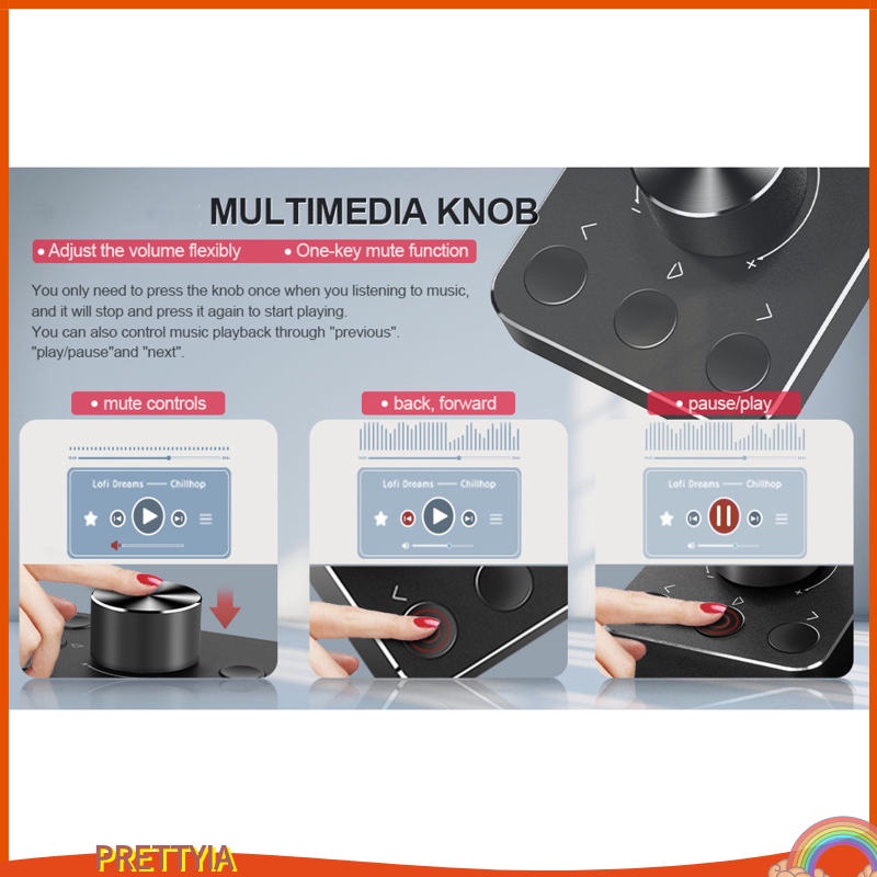 Nút Điều Chỉnh Âm Lượng Mini USB Cho PC / Video / Loa