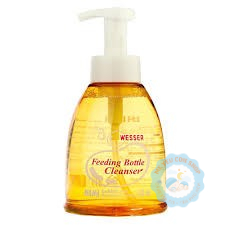 [HSD 2024] CHAI NƯỚC RỬA BÌNH SỮA WESSER 500ml (katydang)