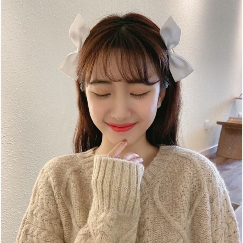 Bờm nơ 2 bên xinh xắn🍑🍑🍑🍑