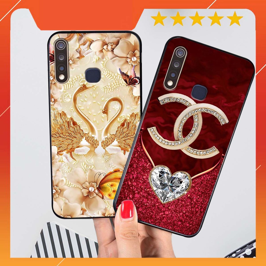 Ốp lưng Vivo Y19 / U3 in hình hoa xinh xắn, hiện đại , thời trang ,phong cách