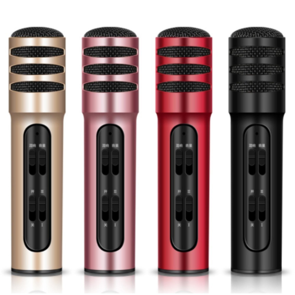 [Mã ELHACE giảm 4% đơn 300K] [Freeship toàn quốc từ 50k] Micro Karaoke Livestream C6 tặng kèm tai nghe j5