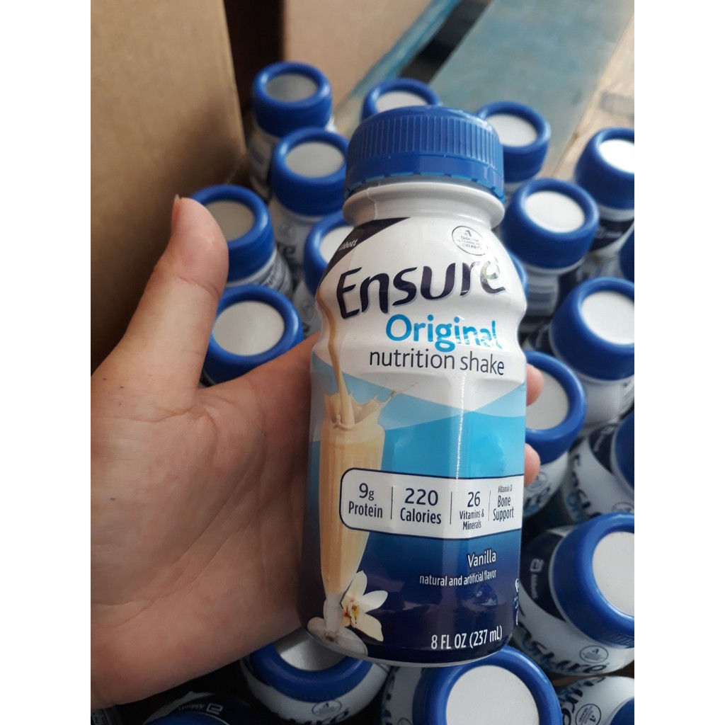 SỮA ENSURE ORIGINAL 237ml (Hàng Mỹ)