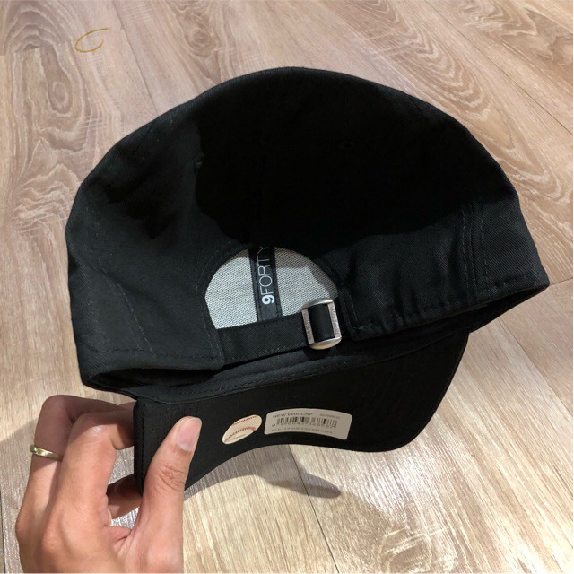 Nón Authentic Newera NY full black nhập xịn