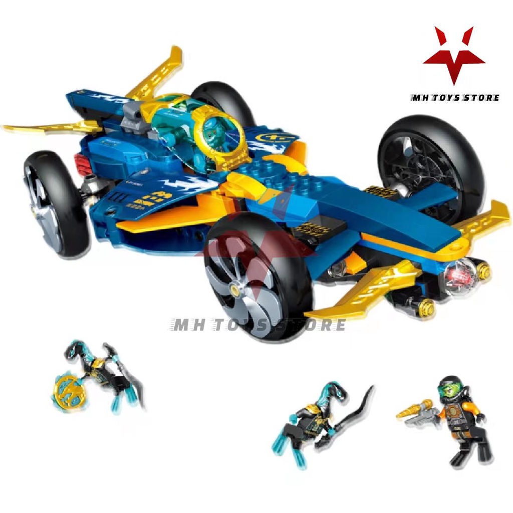 Đồ chơi lego xếp hình lắp ráp bela ninja 60083 - 380 chi tiết - bộ sưu tập ninja chiến xa đại chiến dưới đại dương