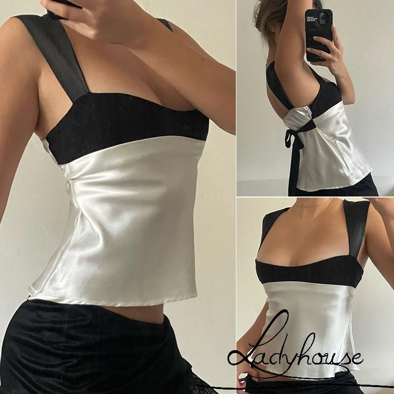Áo Tank Top Màu Sắc Thời Trang Mùa Hè Sành Điệu Cho Nữ