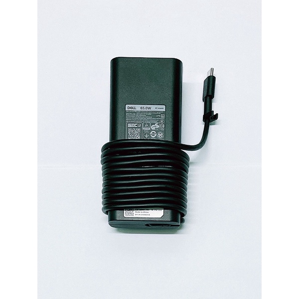 Sạc laptop Dell Type C 20V - 3.25A  cam kết chính hãng, zin mới 100%
