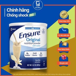 Sữa ensure mỹ 397g, hương vani, chính hãng