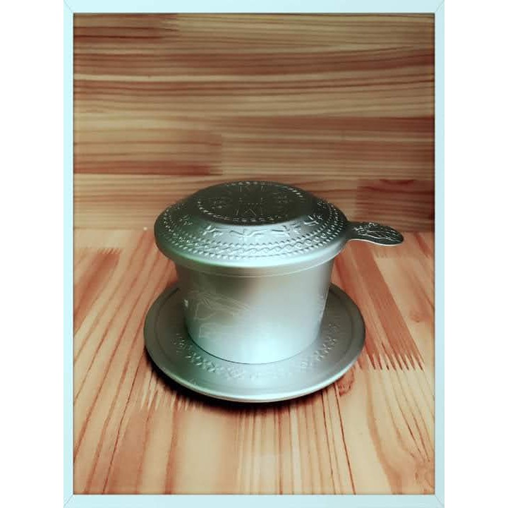 Phin Nhôm Kim Hằng Hoa Văn Trống Đồng Trung Nguyên