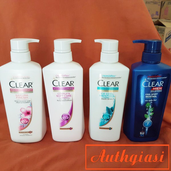 Dầu gội Clear Thái Lan 450-480ml | BigBuy360 - bigbuy360.vn