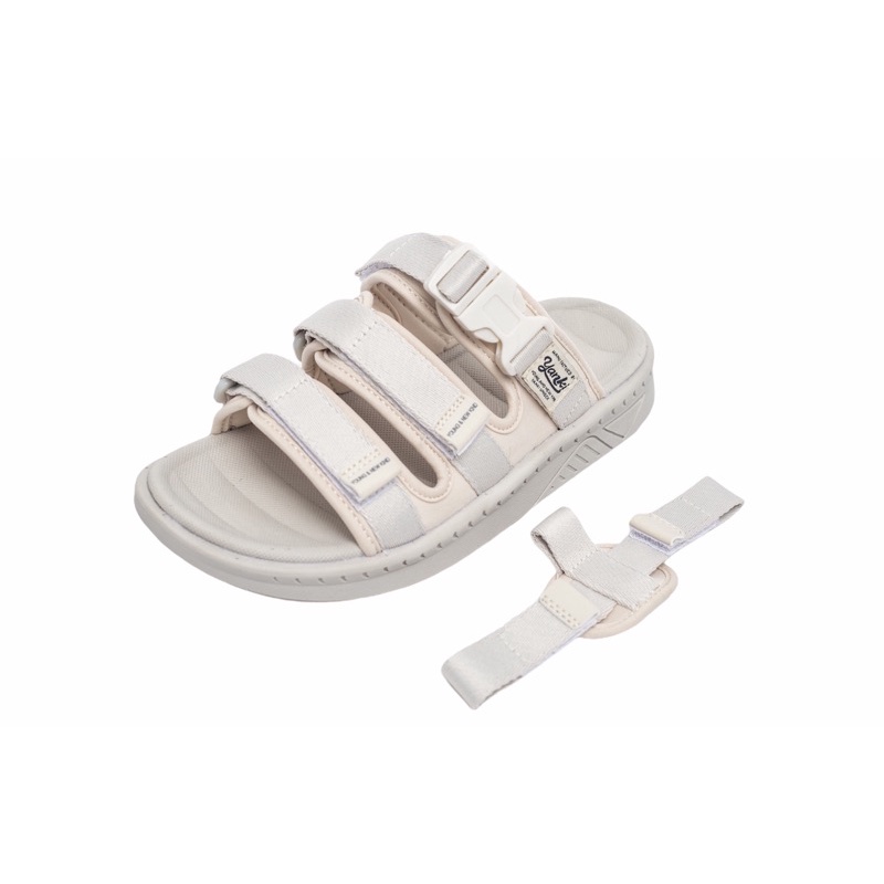 Giày Sandal Nam Nữ YANKI Quai Chéo Sport YK279 - Light Cream