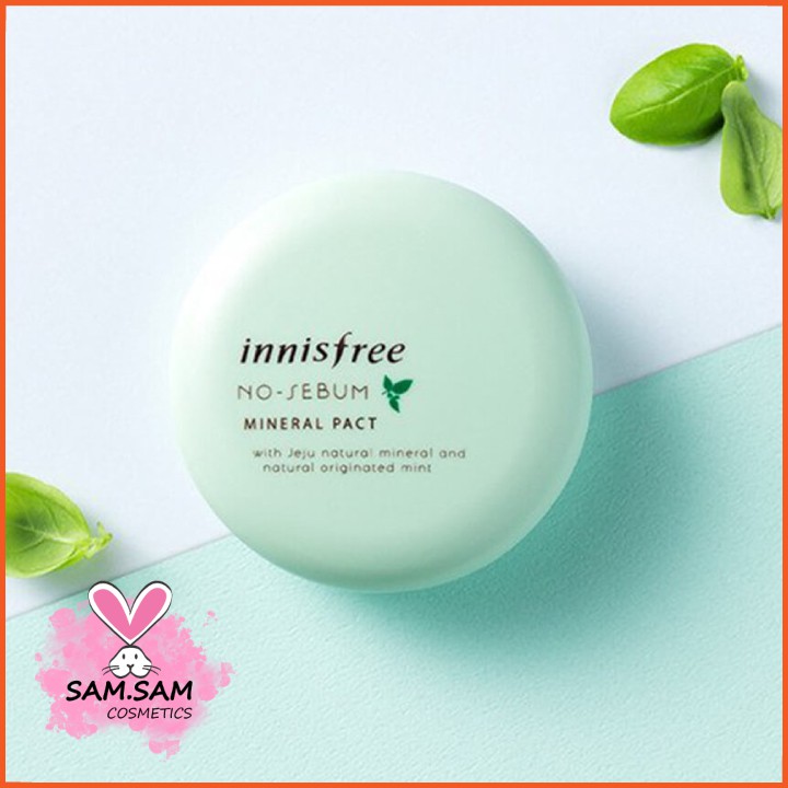 Phấn Nén Kiềm Dầu Innisfree No Sebum Mineral Pact