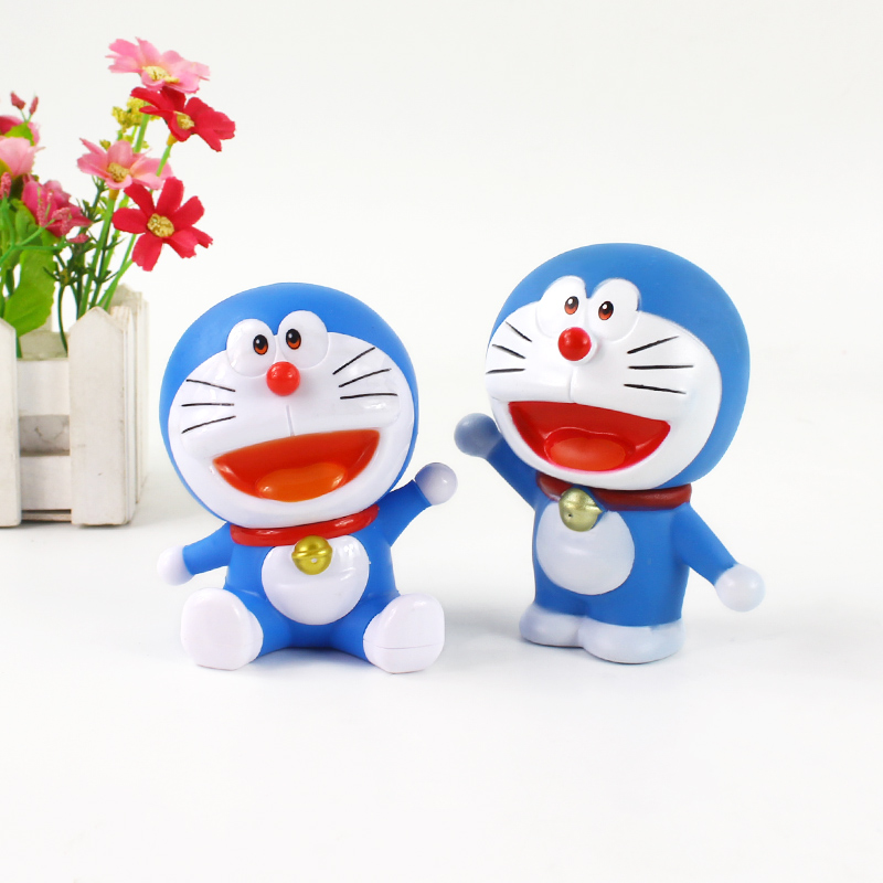 Mô Hình Nhân Vật Doraemon 2 Kiểu Dáng Đáng Yêu 10cm