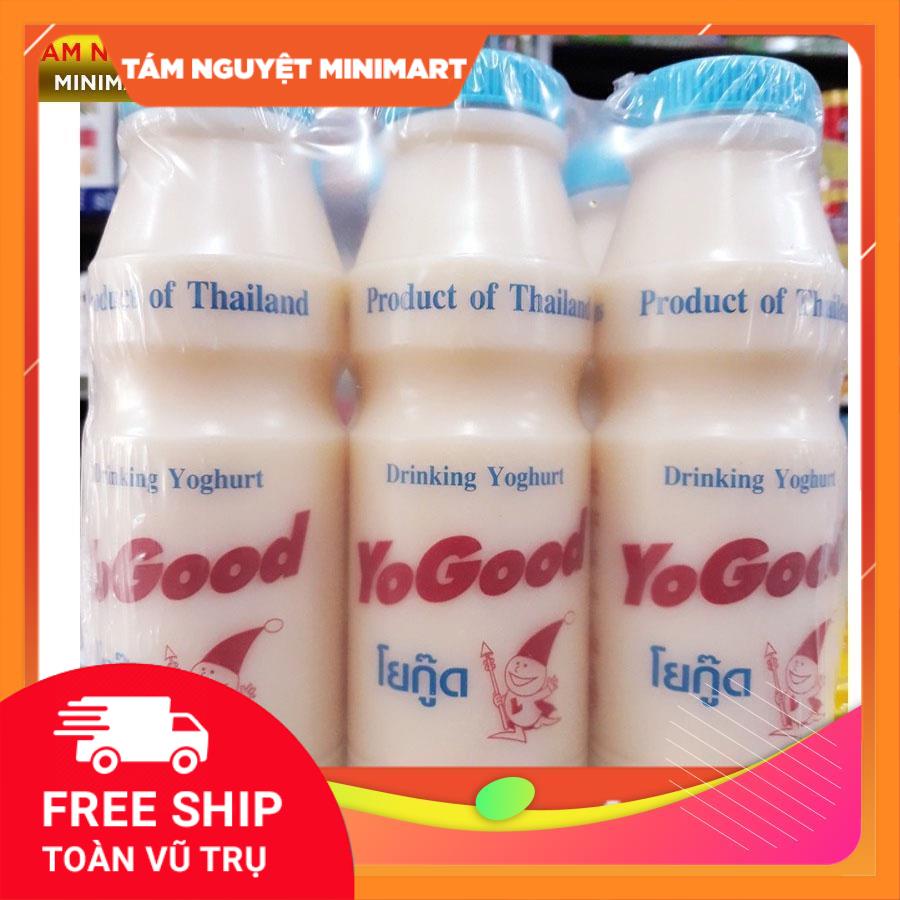Cầu Sữa Chua Uống YoGood Thái Lan 86ml x 4 lọ