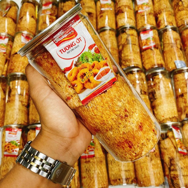 Khô mực cán tẩm gia vị